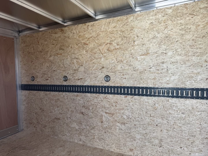 2025 Lightning 7x12 Aluminium | Double essieux | Porte double | 6'' Extra hauteur