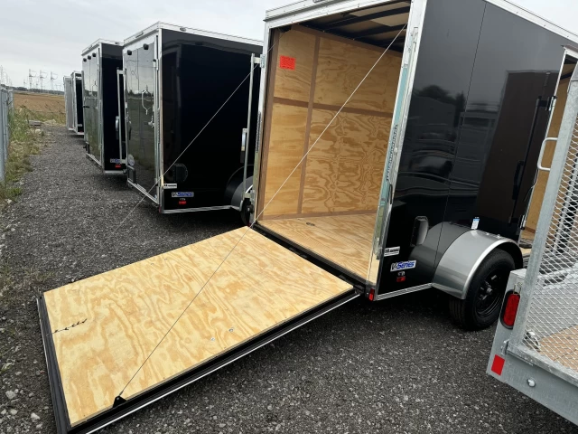 Continental Cargo 6x10 Acier | Simple essieu | Porte rampe | 6" extra hauteur 2024