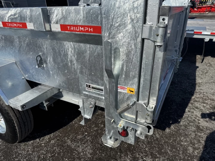 2025 TRIUMPH TAG 82"X16' 10K DOMPEUR GOOSNECK