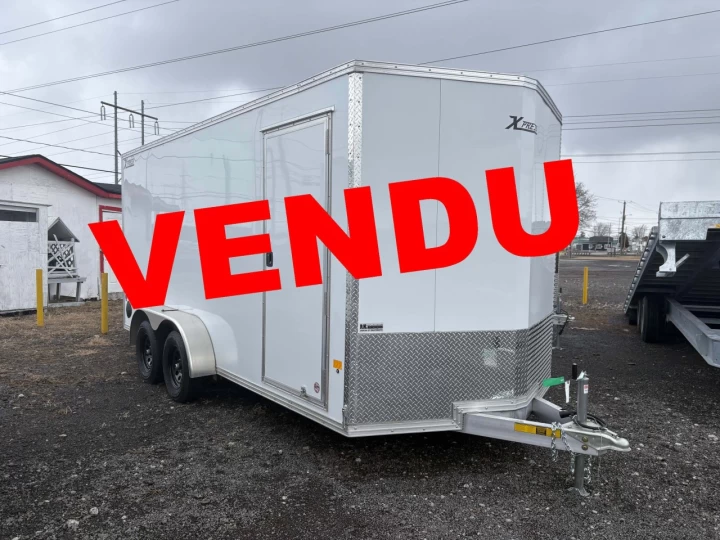 2025 XPRESS 7x16 Porte rampe | XLT PRO | 6'' extra hauteur