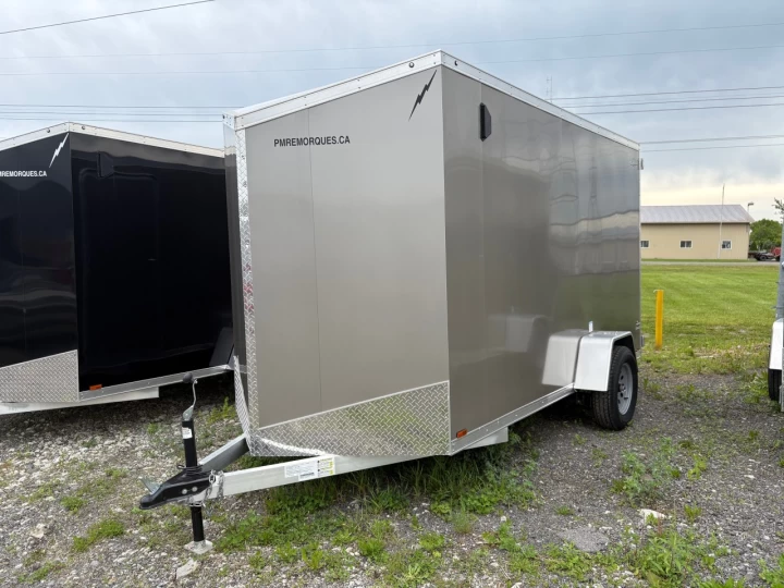 2025 LIGHTNING 6x12 Porte double | 6'' Extra hauteur