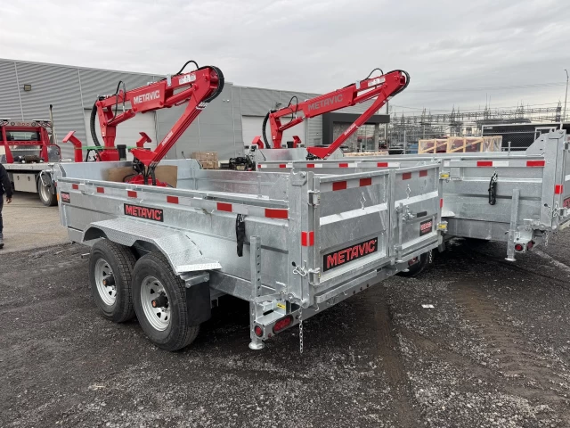 METAVIC 7X14 DOMP DOMPEUR AVEC CHARGEUSE 16' 2026