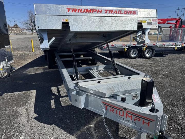 2025 Triumph TA102x24-80 Tilt Deckover | Tandem 16000lb