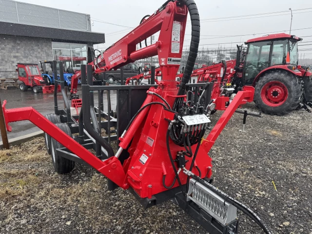 metavic 1150m14 chargeuse a bois 14' de mat 2025