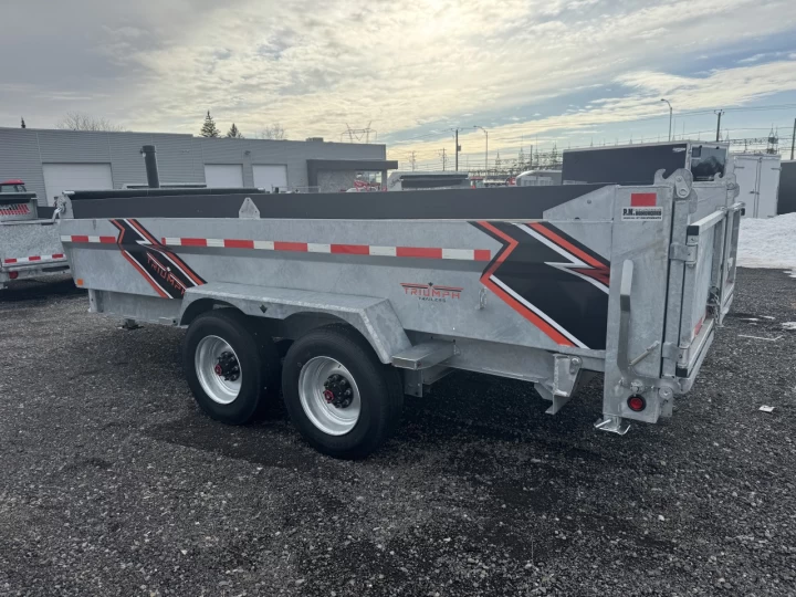 2024 Triumph TA82X16-10k Dompeur | Essieux double 10 000lb