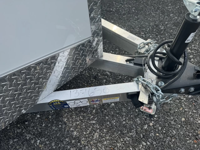 Lightning 7x14 Aluminium | Double essieux | Porte double | 6'' Extra hauteur 2025