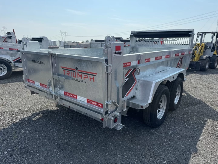 2025 Triumph TA6X12-52 Dompeur | Essieux double 5200lb