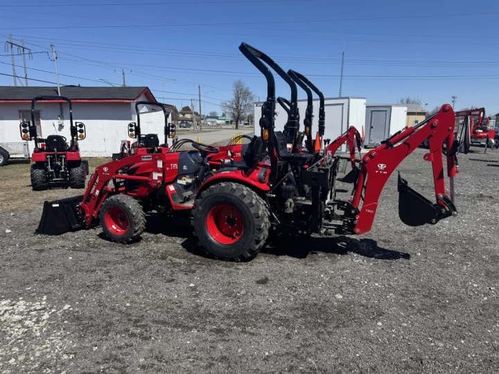 2025 TYM TRACTEUR T25 HST T.L.B CHARGEUR FRONTAL ET EXCAVATRICE