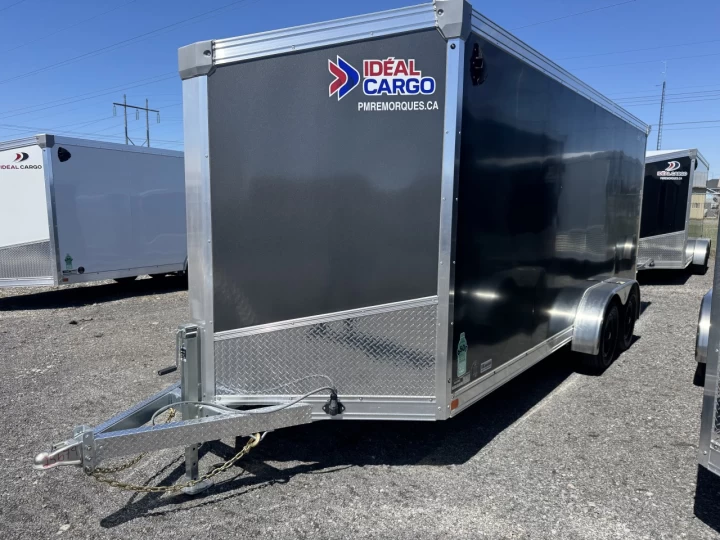 2026 IDEAL CARGO 7X16TA2 6'' EXTRA (80'' INT) RAMP ARRIERE