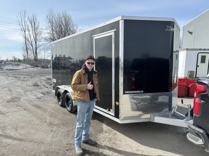 2025 XPRESS 7x16 Porte rampe | XLT PRO | 6'' extra hauteur