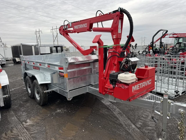 METAVIC 7X14 DOMP DOMPEUR AVEC CHARGEUSE 16' 2026