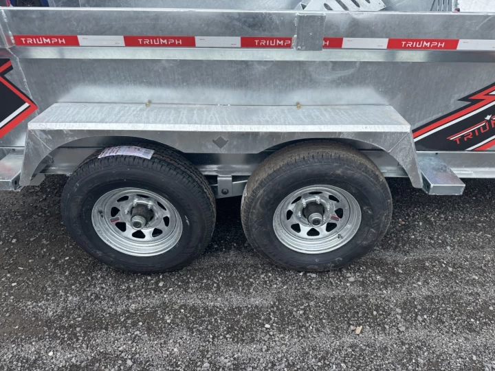 2026 TRIUMPH TRAILER 6X12 DOMPEUR GALVANISE