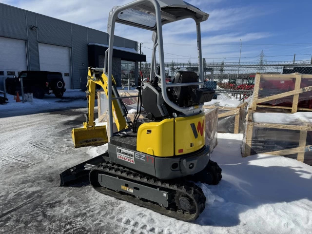 wacker neuson ez17 deux godets 2024