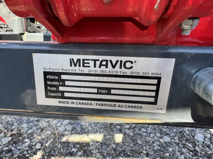 2023 METAVIC M95 POUR TRACTEUR 20HP À 30HP