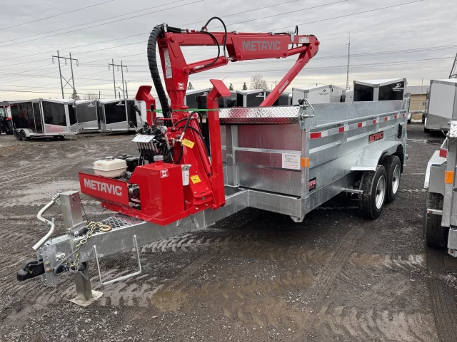 METAVIC 7X14 DOMP DOMPEUR AVEC CHARGEUSE 16' 2026