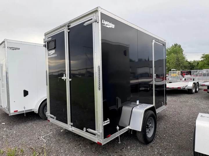2025 LIGHTNING 6x10 Porte double | 6'' Extra hauteur