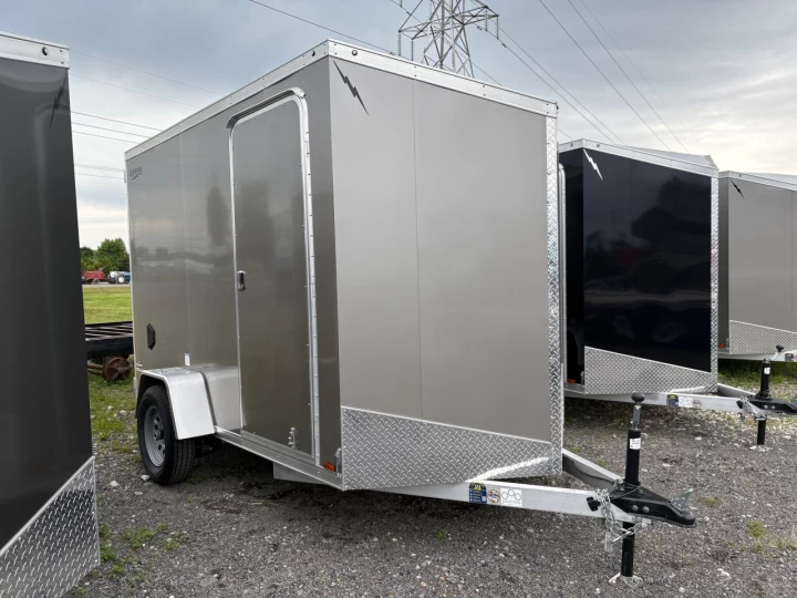 2025 LIGHTNING 6x10 Porte double | 6'' Extra hauteur