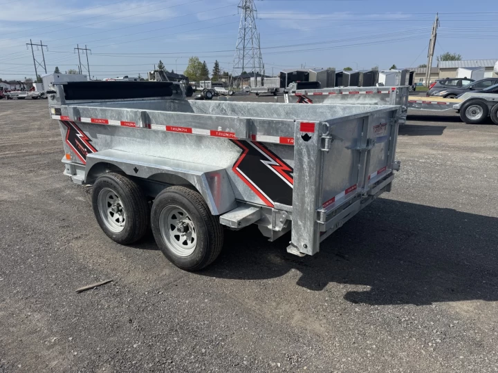 2025 TRIUMPH 5X10 7K LBS REMORQUE DOMPEUR HYDROLIQUE