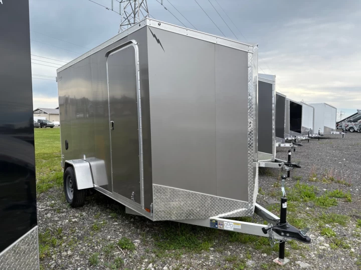 2025 LIGHTNING 6x12 Porte double | 6'' Extra hauteur