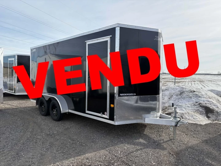 2025 XPRESS 7x16 Porte rampe | XLT PRO | 6'' extra hauteur