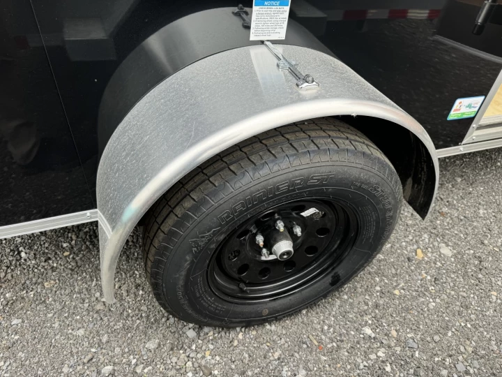 2024 Continental Cargo 6x10 Acier | Simple essieu | Porte rampe | 6" extra hauteur