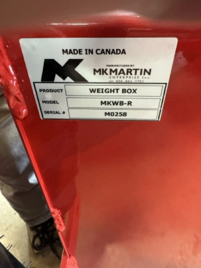 MK MARTIN MKWB BOITE DE CONTREPOIDS 2025