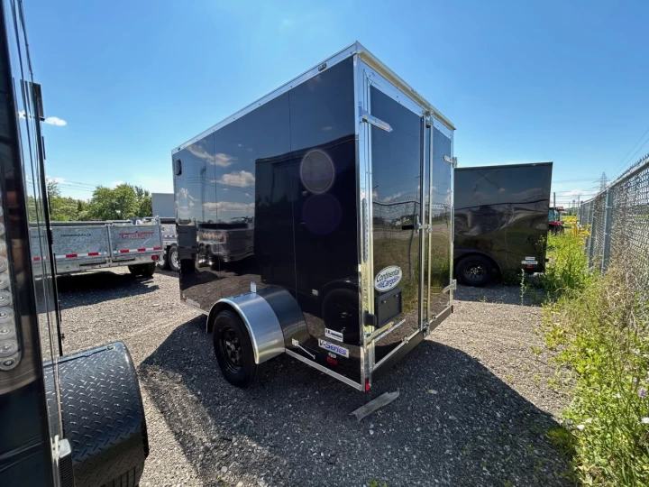 2025 Continental Cargo 6x10 Porte double | 6" extra hauteur |