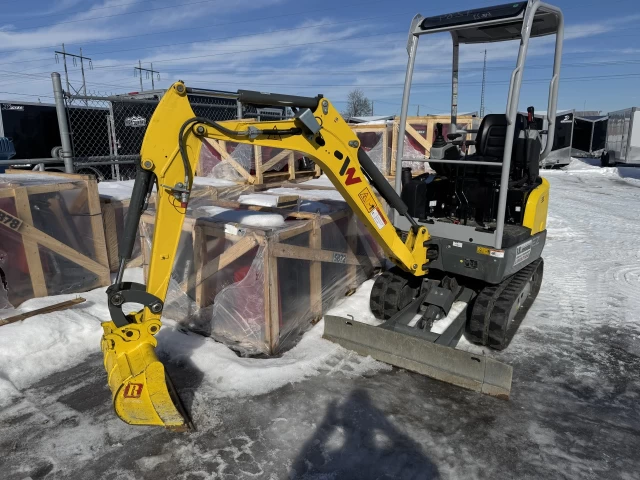 wacker neuson ez17 deux godets 2024