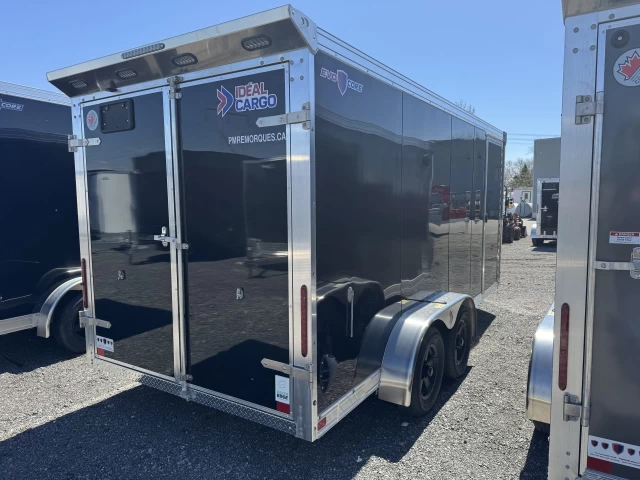 IDEAL CARGO 7X16TA2 PORTE DOUBLE 6'' EXTRA HAUTEUR (80'' INT) 2026