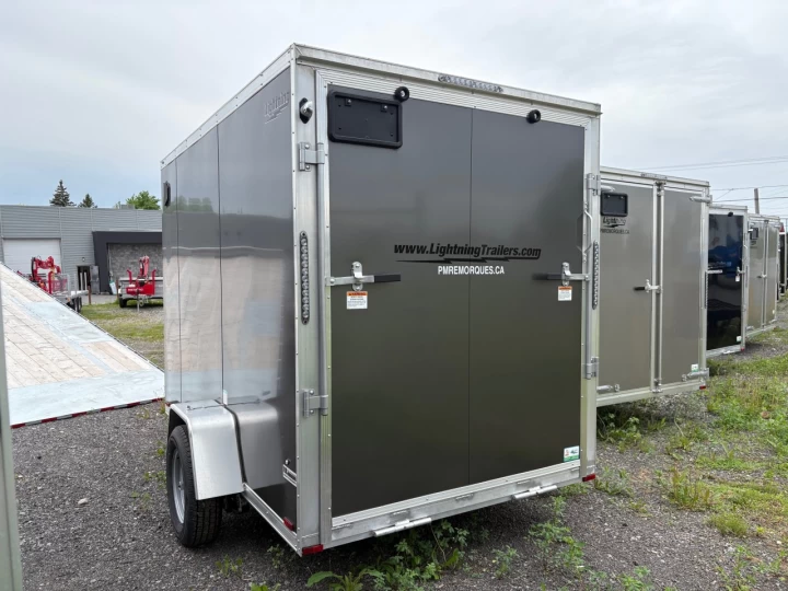 2025 LIGHTNING 6x10 Porte rampe | 6'' Extra hauteur