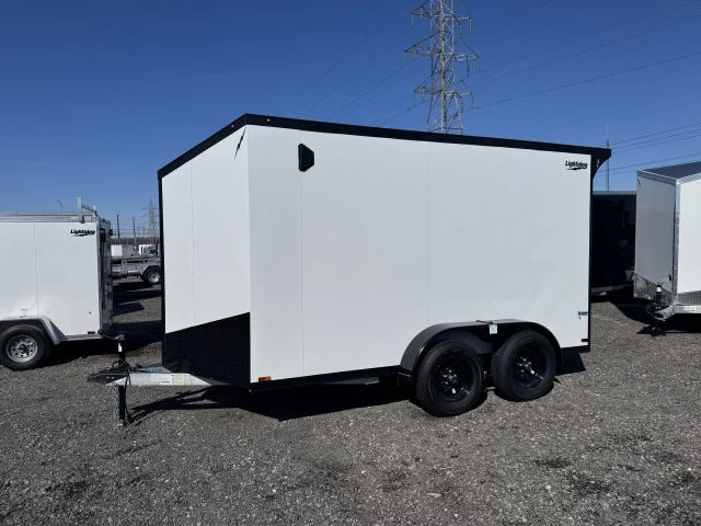 Lightning 6x10 Aluminium | Double essieux | Porte rampe | 6'' Extra hauteur 2025