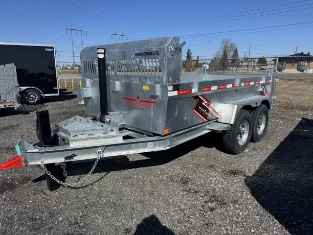 Triumph TA6X12-70 Dompeur | Essieux double 7000lb 2025