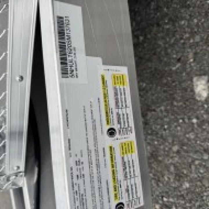 2025 Lightning 7x14 Aluminium | Double essieux | Porte double