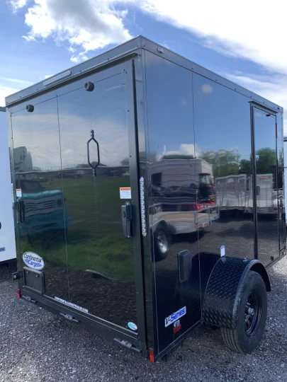 2022 Continental Cargo 6x10 Acier | Simple essieu | Porte rampe | 6" extra hauteur