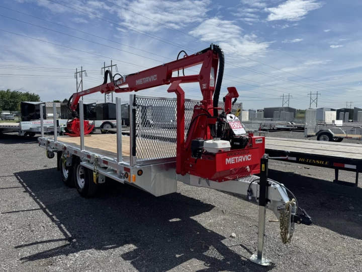 2025 METAVIC 16' DECK OVER 14K LBS 1150M16 WHEELER 16'