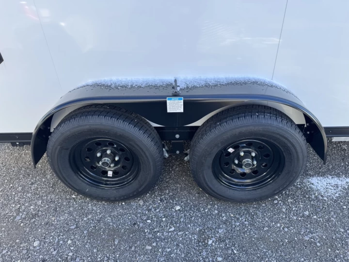 2025 Lightning 6x10 Aluminium | Double essieux | Porte rampe | 6'' Extra hauteur